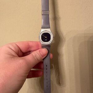 SwissGear Silver and Dark Blue Smartwatch